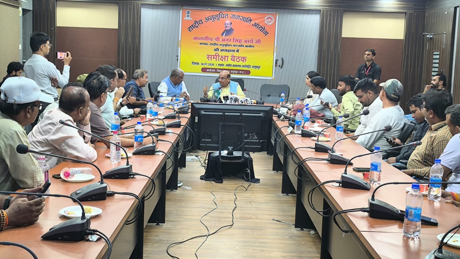 जनजातीय समुदाय के संस्कृति, परंपरा, रीति- रिवाज की जागरूकता तथा उनकी समस्याओं के निदान के लिए आयोग तत्पर- श्री अंतर सिंह आर्य अध्यक्ष राष्ट्रीय जनजाति आयोग