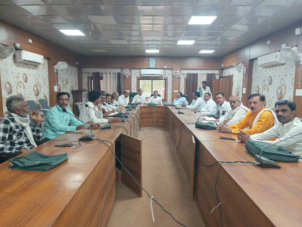 भारतीय किसान संघ की जिला की मासिक बैठक का हुआ आयोजन