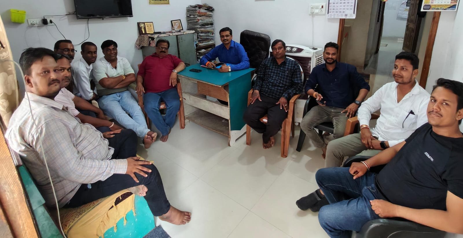 पत्रकार संघ की बैठक में सदस्यों का विस्तार एवं शासन की योजनाओं का लाभ दिलाने के लिए बनाई कार्य योजना