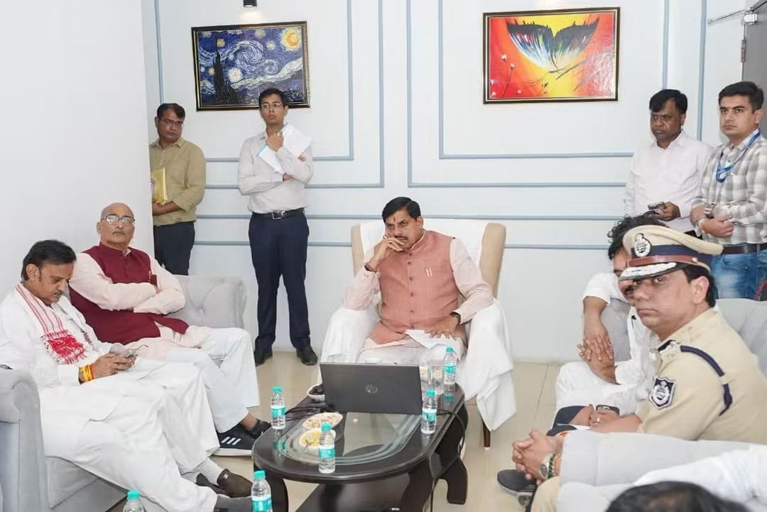 दिल्ली से सीधे रीवा पहुंचे CM मोहन यादव, बाढ़ पर आज बड़ी समीक्षा!